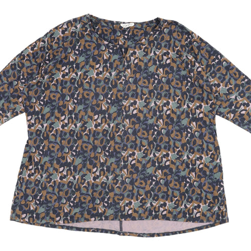 Thought Women's Multicoloured Floral Blouse Size 10