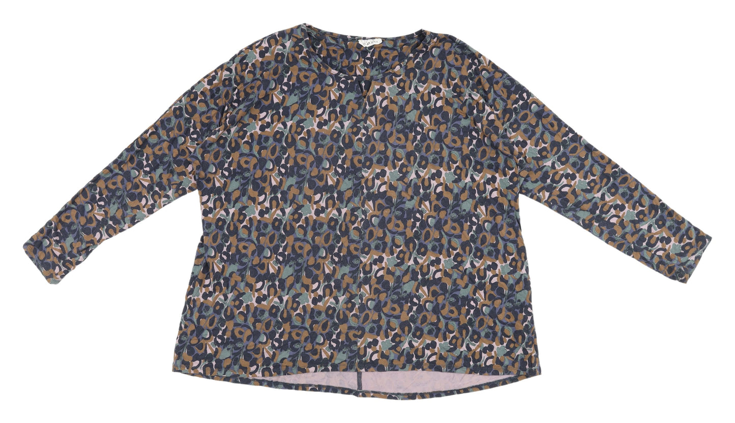 Thought Women's Multicoloured Floral Blouse Size 10