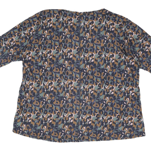 Thought Women's Multicoloured Floral Blouse Size 10