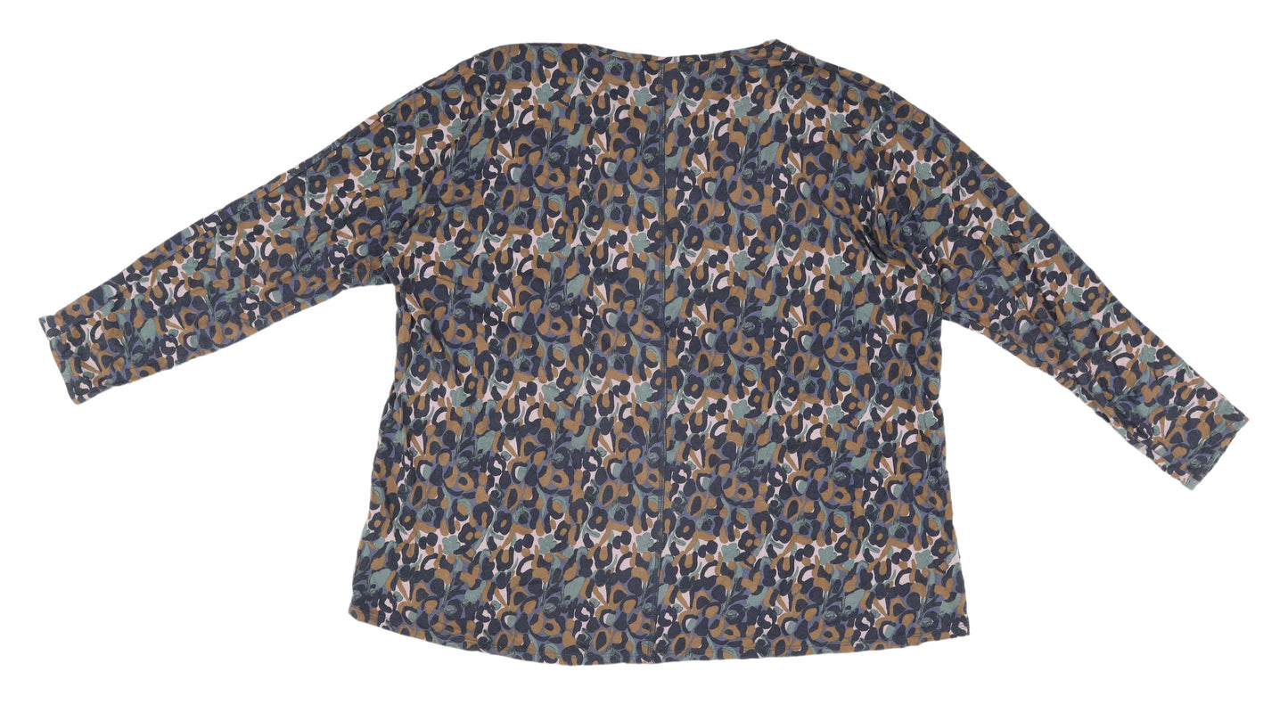 Thought Women's Multicoloured Floral Blouse Size 10