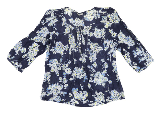 Marks and Spencer Women's Floral Tunic Blouse 12