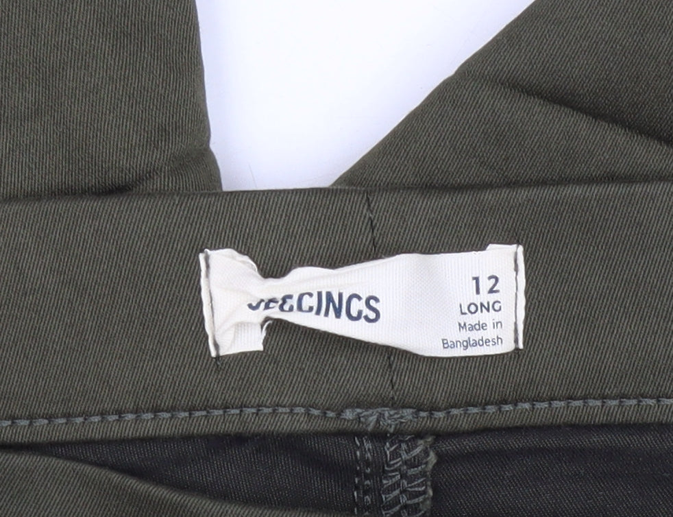 Marks and Spencer Khaki Jeggings for Women Size 12