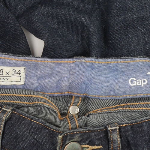 Gap Women's Blue Bootcut Jeans Size 10 Curvy