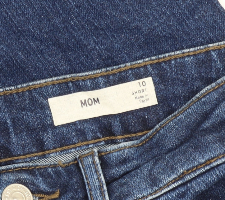 Marks and Spencer Women's Blue Mom Jeans Size 10 Regular