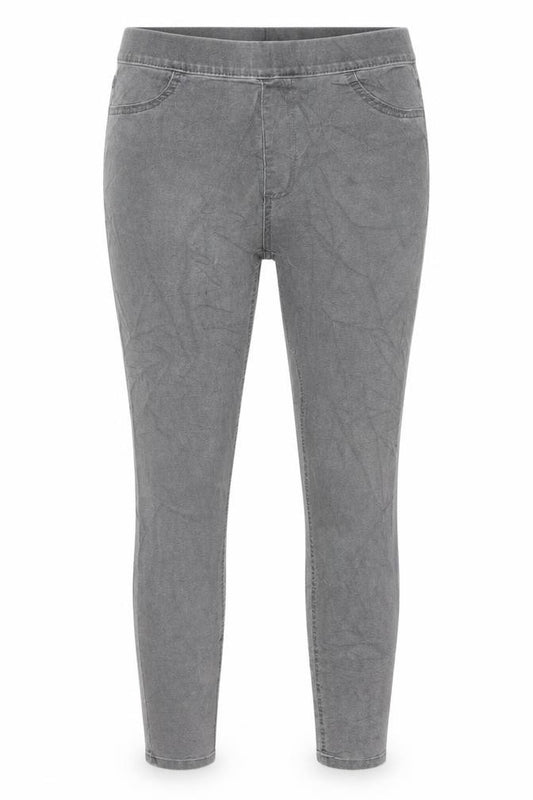 Front view of Marks & Spencer Women's Grey Regular Jegging