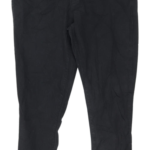 Denim Co. Women's Black Stretch Jeans Size 16