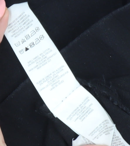 Denim Co. Women's Black Stretch Jeans Size 16