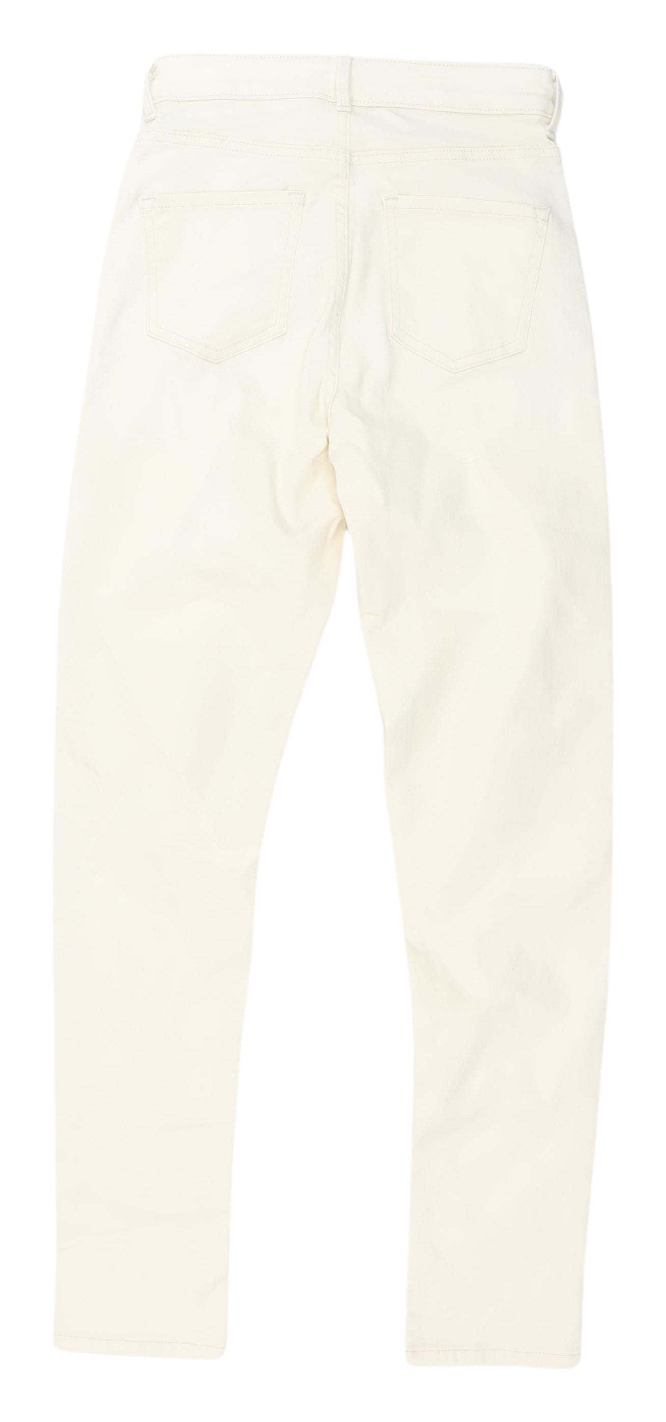 Marks and Spencer Women's Ivory Slim Jeans Size 8