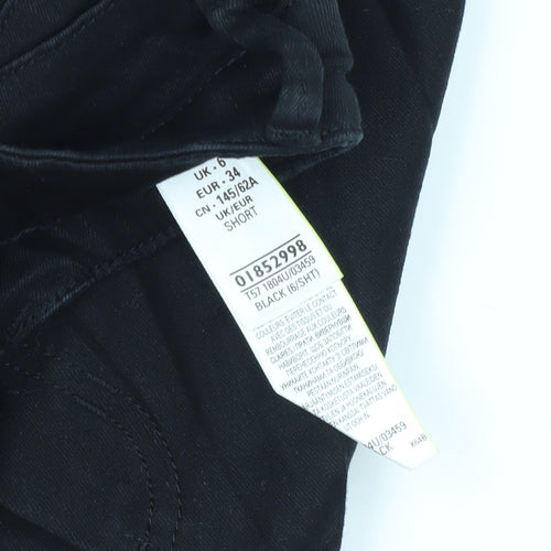 Marks and Spencer Women's Slim Black Jeans, Size 6