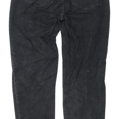 Marks and Spencer Women's Black Straight Jeans Size 12