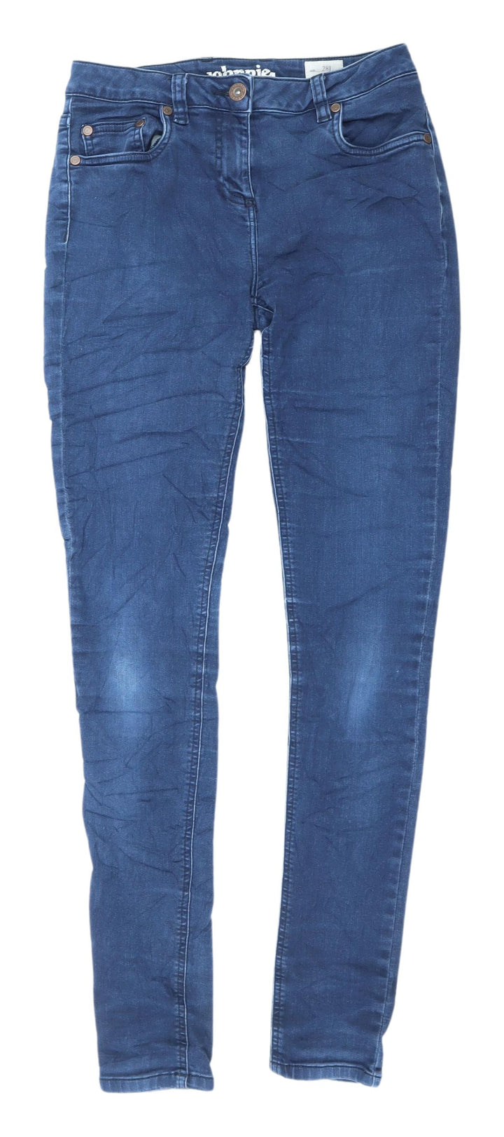 Johnnie B Teens Blue Skinny Jeans - Size L, Excellent Condition