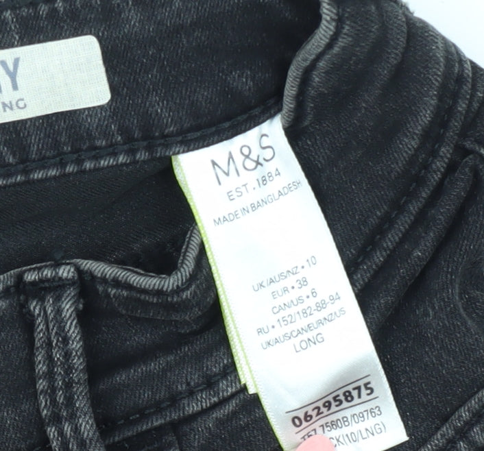 Marks and Spencer Women's Black Skinny Jeans Size 10
