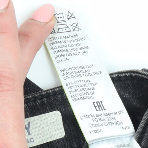 Marks and Spencer Women's Black Skinny Jeans Size 10
