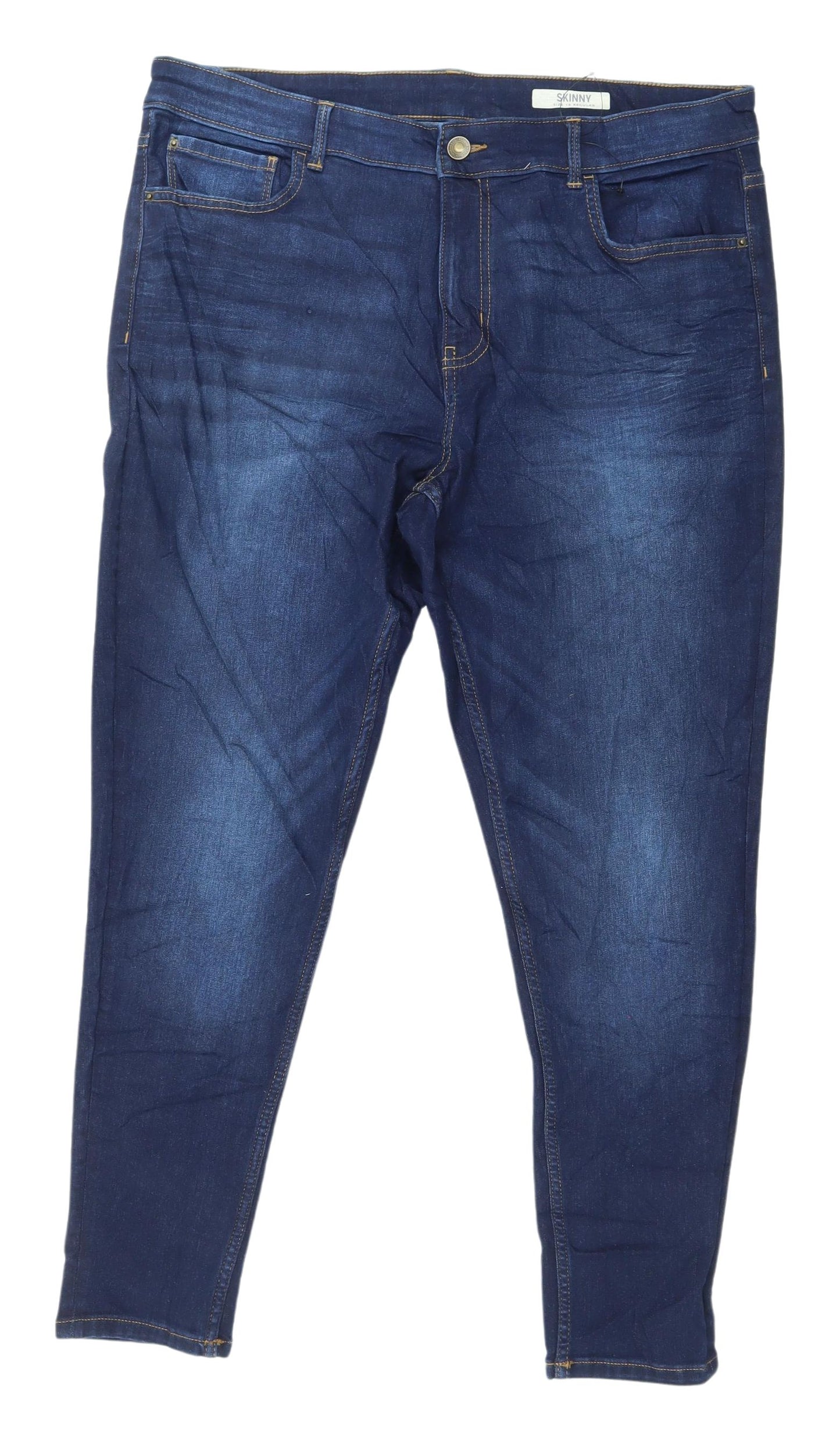 Marks & Spencer Women's Plus Blue Skinny Jeans