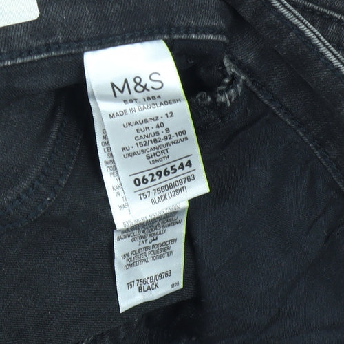 Marks and Spencer Women's Black Skinny Jeans Size 12