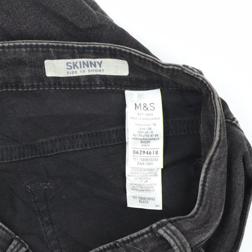 Marks and Spencer Women's Black Skinny Jeans Size 10