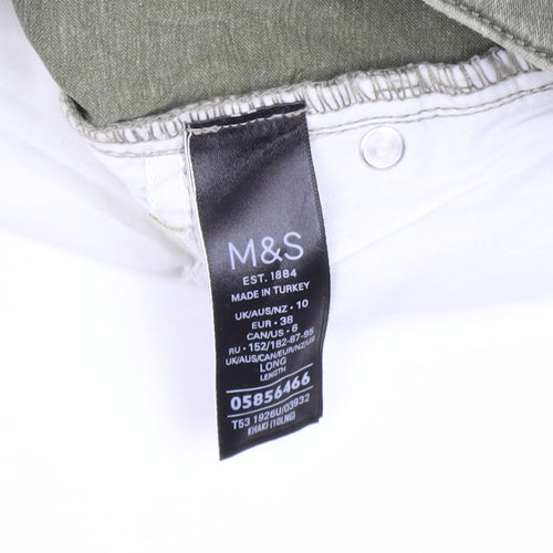 Marks and Spencer Women's Green Skinny Jeans