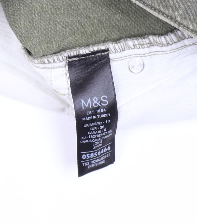 Marks and Spencer Women's Green Skinny Jeans