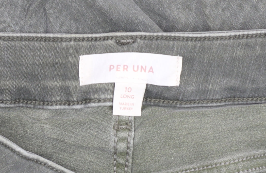 Marks and Spencer Women's Green Skinny Jeans