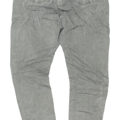 Marks and Spencer Women's Khaki Jeans, Size 8, Regular Fit