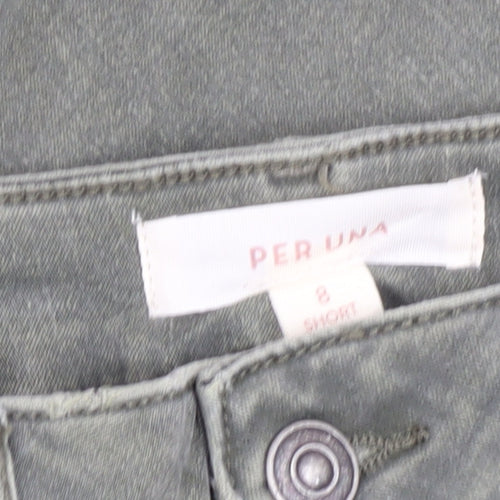 Marks and Spencer Women's Khaki Jeans, Size 8, Regular Fit