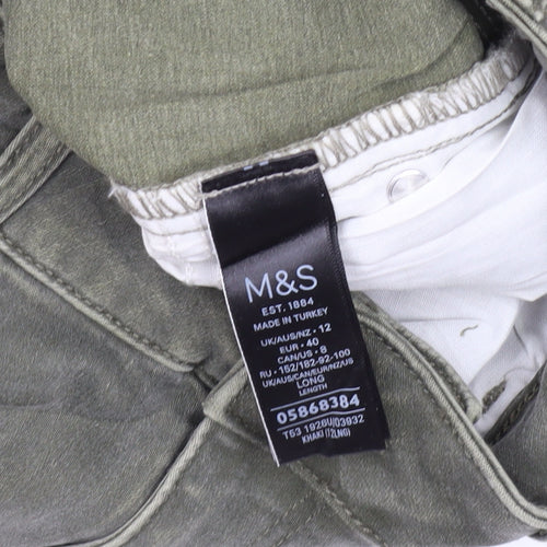 Marks & Spencer Women's Green Skinny Jeans Size 12