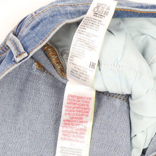 Marks and Spencer Men's Blue Slim Jeans Size 32