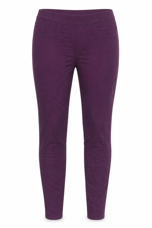 Front view of Marks & Spencer Women's Purple Jeggings -, size 6