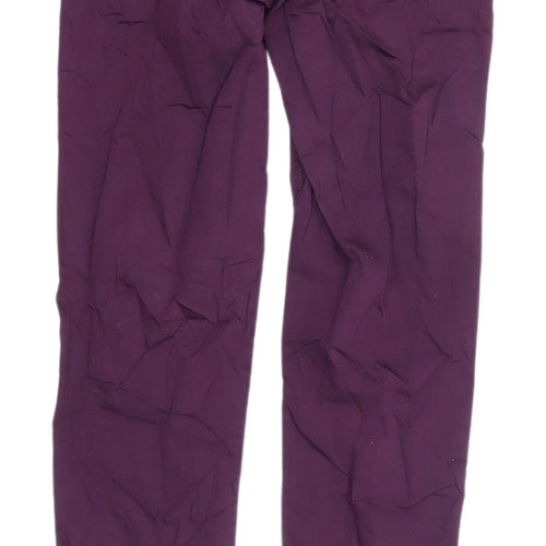 Marks and Spencer Women's Purple Jeggings - Size 6