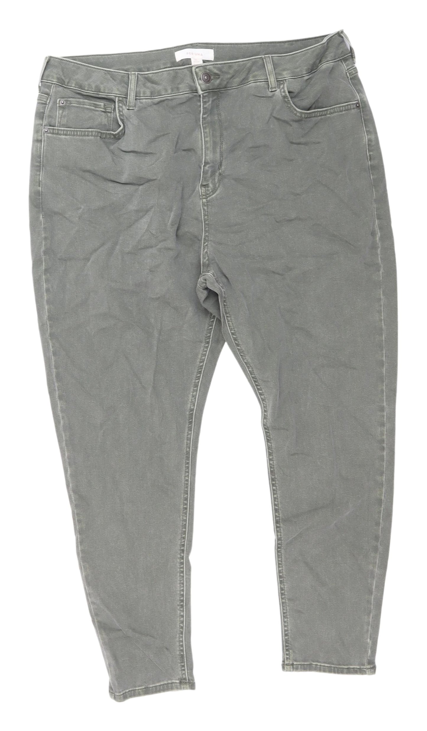 Marks and Spencer Green Ankle Jeans, Size 20, Women's Regular