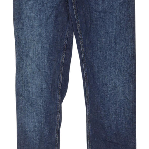 Marks and Spencer Women's Blue Slim Straight Jeans