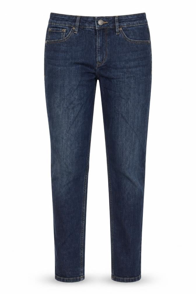 Front view of Marks & Spencer Women's Blue Slim Straight Jeans