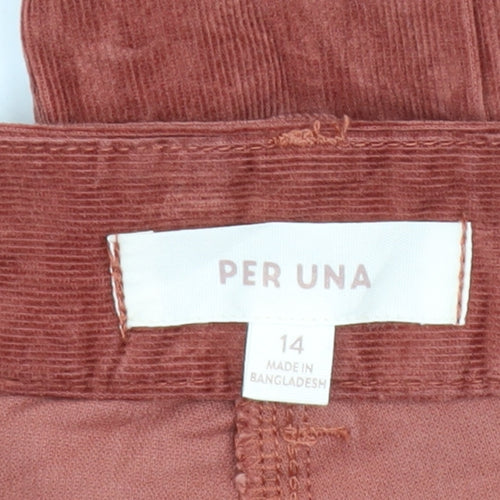 Marks and Spencer Women’s Brown Corduroy Trousers