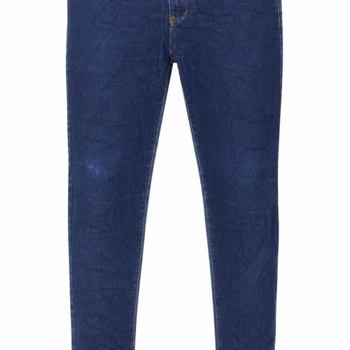 Boohoo Man Blue Skinny Stretch Jeans Men’s 32 in
