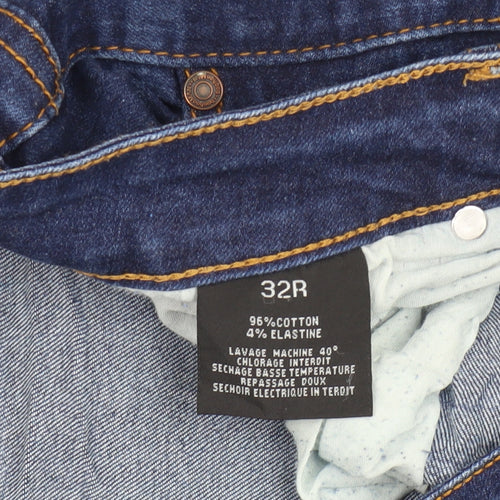 Boohoo Man Blue Skinny Stretch Jeans Men’s 32 in
