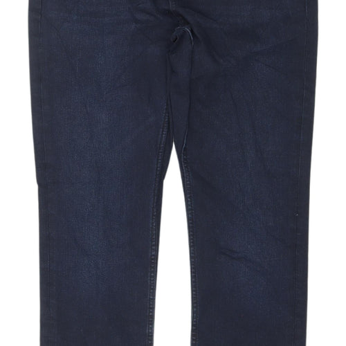 Marks and Spencer Women's Slim Jeans Blue/Black Size 12