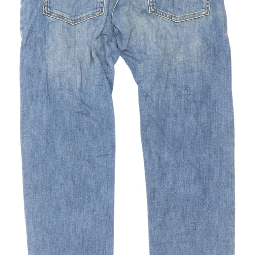 Marks and Spencer Men's Slim Blue Jeans, Size 31