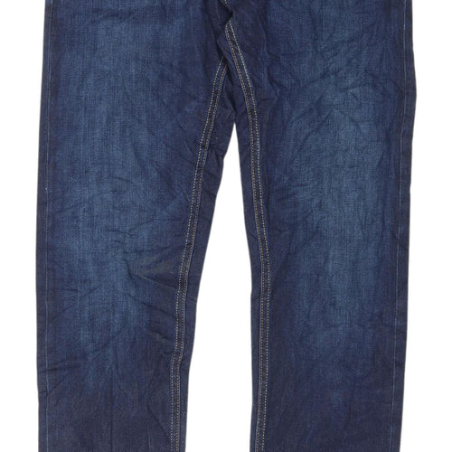 Marks and Spencer Men's Slim Fit Blue Jeans, Size 30