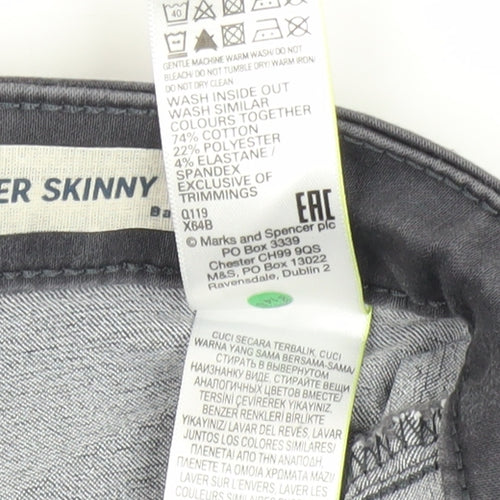 Marks and Spencer Women's Grey Skinny Jeans