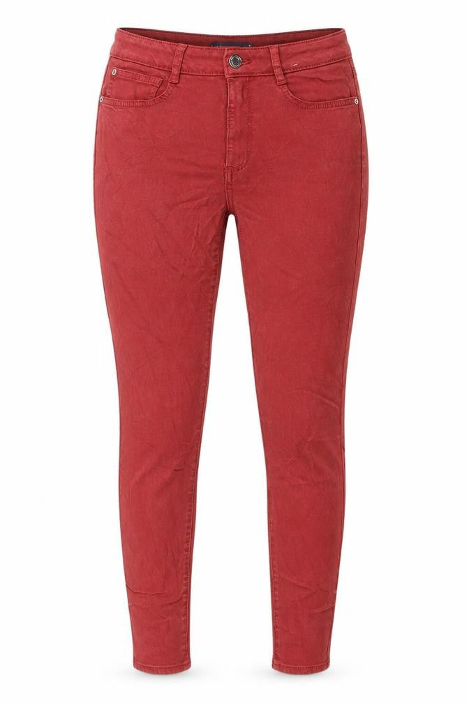 Front view of Marks & Spencer Red Skinny Jeans -, size 10