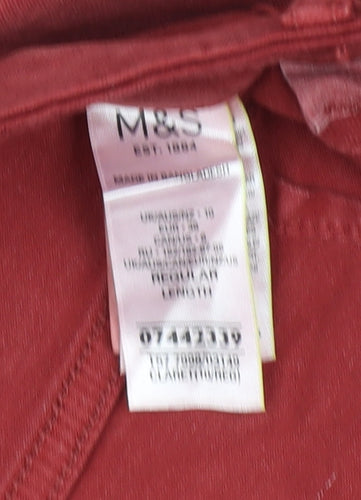 Marks and Spencer Red Skinny Jeans - Size 10