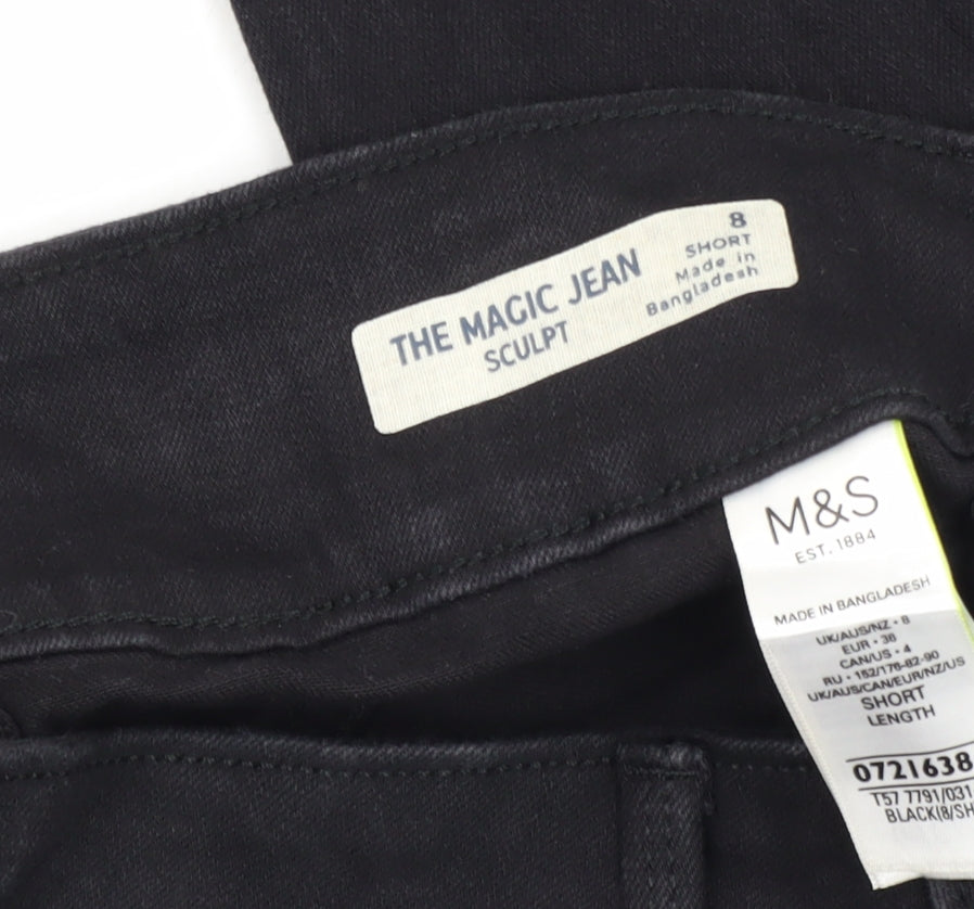 Marks and Spencer Women's Black Skinny Jeans Size 8