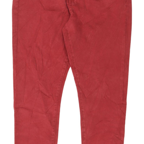 Marks and Spencer Red Straight Women’s Jeans Size 12