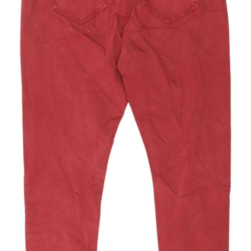 Marks and Spencer Red Straight Women’s Jeans Size 12