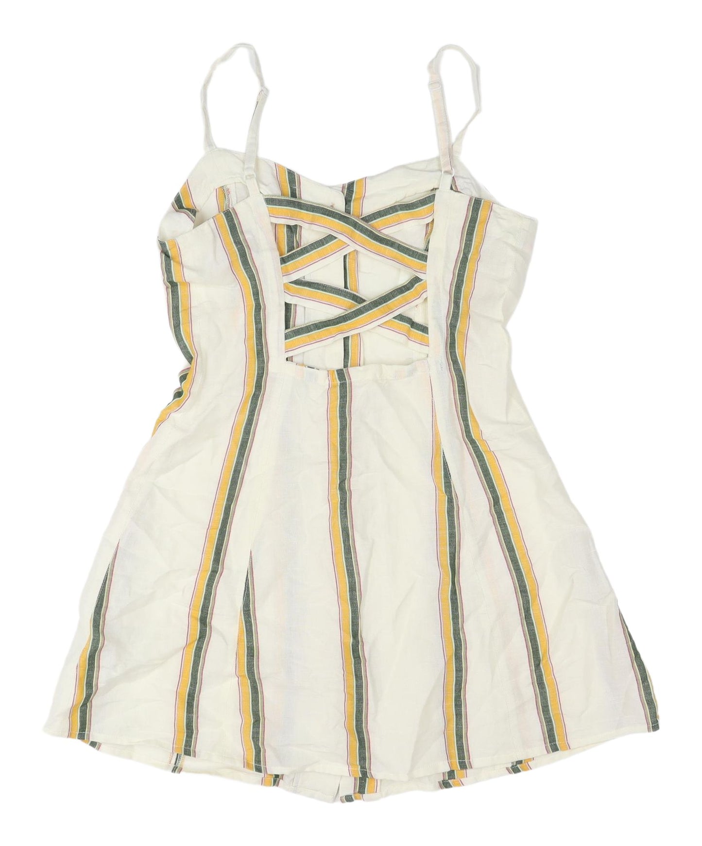 Urban Outfitters Women's XS Striped Slip Dress in Multicoloured