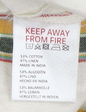 Urban Outfitters Women's XS Striped Slip Dress in Multicoloured