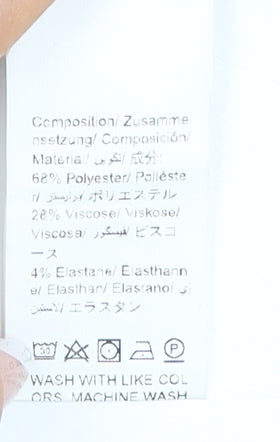 Dazy Women's Black High Neck Knit Dress - M