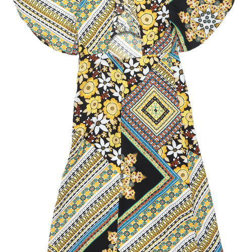 In Vogue Paris Women's Multicoloured A-Line Dress M