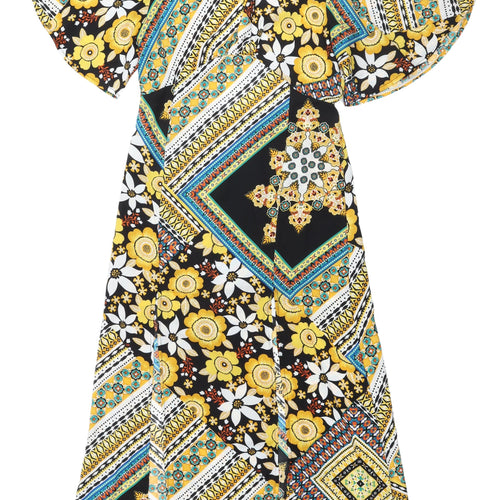 In Vogue Paris Women's Multicoloured A-Line Dress M