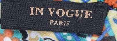 In Vogue Paris Women's Multicoloured A-Line Dress M